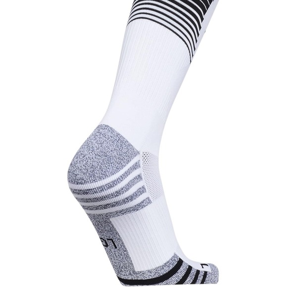 Adidas Team Speed 3 Soccer Socks 2-Pack White/Black Size M Over the Calf NWT - Picture 7 of 8